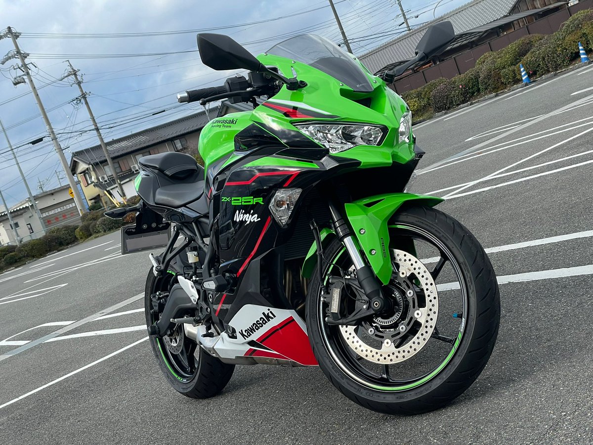 ZX-25R SE KRT Edition お迎え！！！！！！ 乗るまで色々緊張したけど