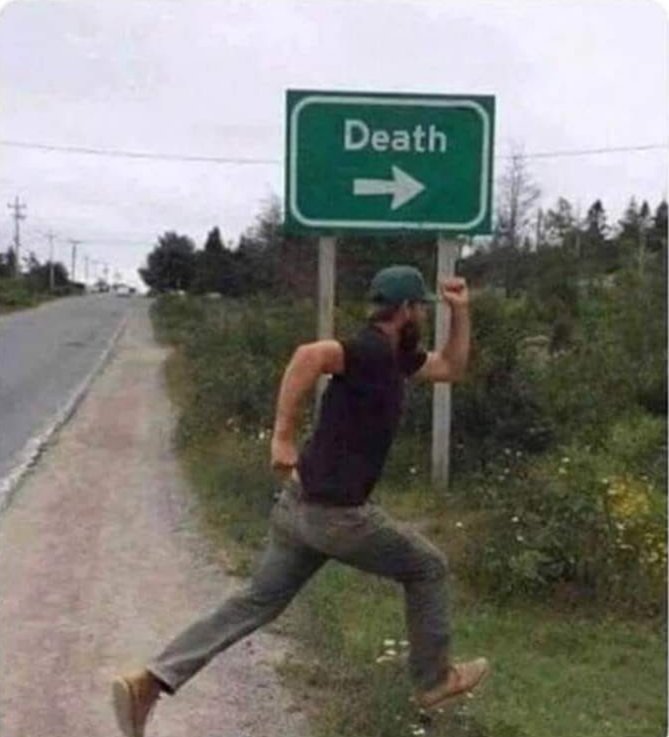 White people in horror movies be like