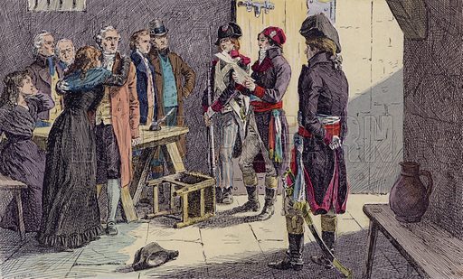 archeohistories's tweet image. On the eve of execution, the condemned of Revolutionary France were often given paper, ink, and a few hours to say goodbye. No speeches were allowed. No appeals were heard. The blade would fall whether the words were written or not. And so bakers, seamstresses, priests, clerks,…