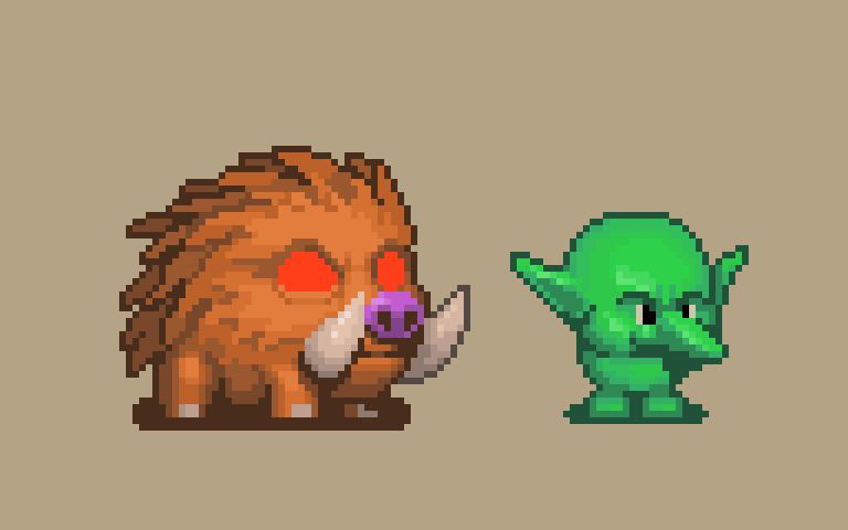 Making pixel game assets to sell (32x32):
World OF Lil Bro

making more mobs...

any advice and critics on my work??

#art #pixelart #gamedev #gamedevs #indiedev #indiedevs #IndieGameDevs