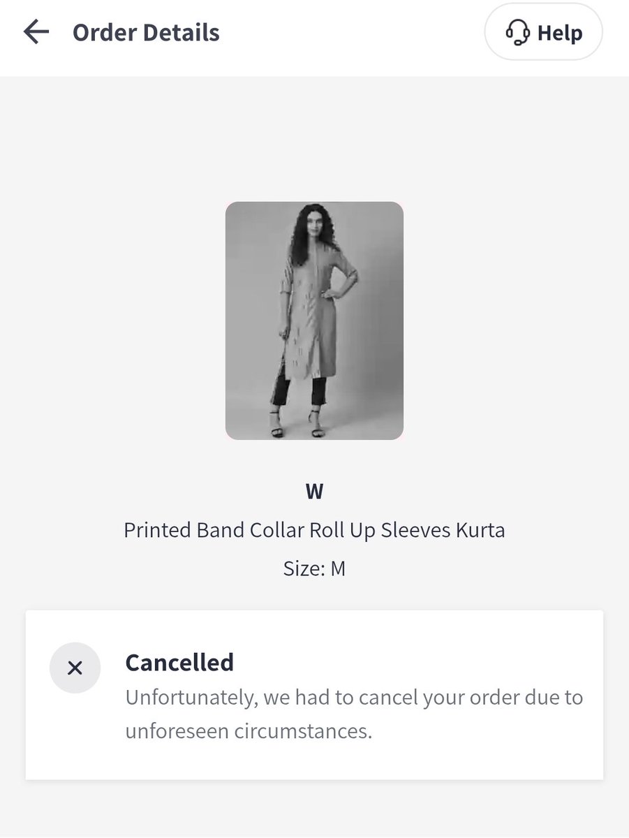 jaydip06's tweet photo. @dealztrendz Order cancel ❌ https://t.co/ny0XjfpUFp