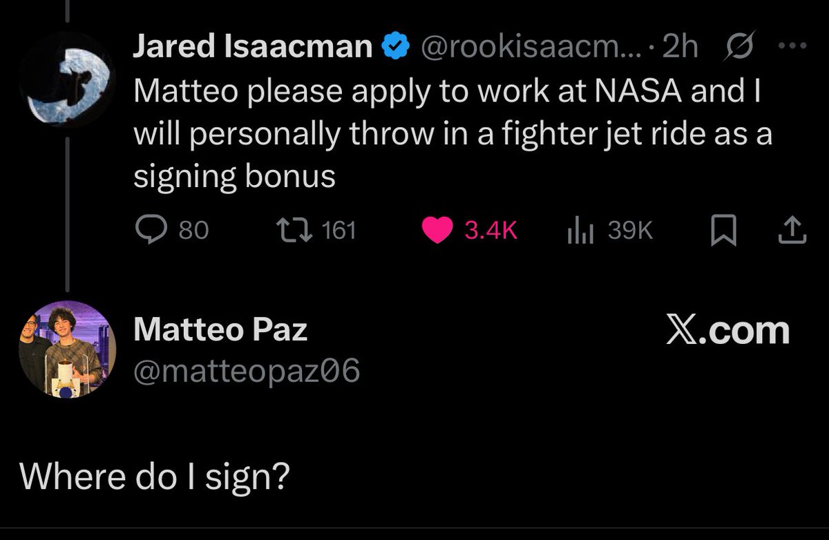 These are the kinds of interactions 𝕏 was made for