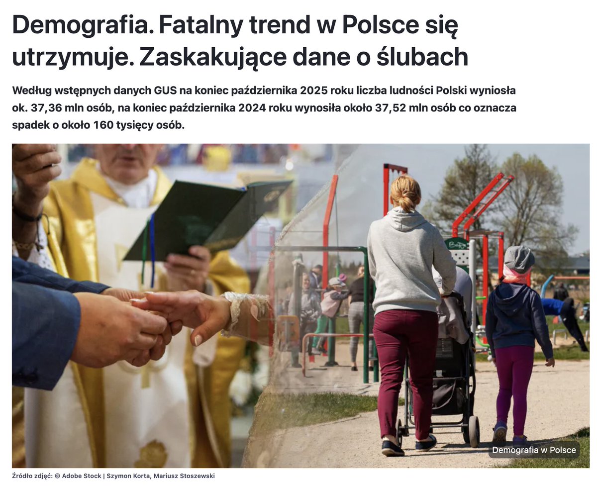 W ciągu roku wyparowało nam miasto wielkości Olsztyna i tak będzie co roku.  Powodzenia dla właścicieli nieruchomości "inwestycyjnych".