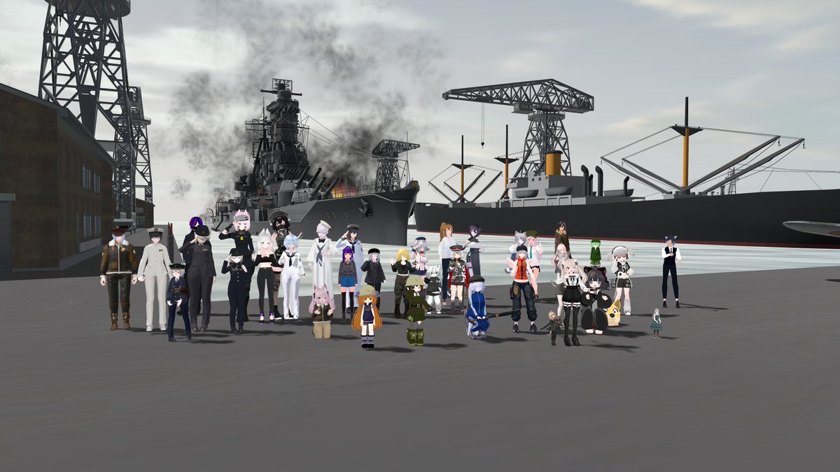 これは上げそこねてた前に参加した太平洋戦線のやつ！ めちゃめちゃ