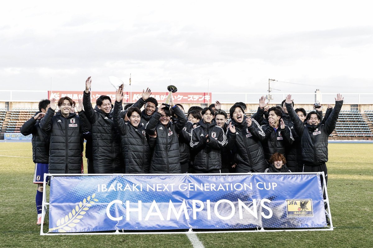 🏆🔚🏅
🇯🇵#市原吏音

🔽IBARAKI Next Generation Cup2025
jfa.jp/national_team/…

#Jリーグ #RB大宮アルディージャ #ardija