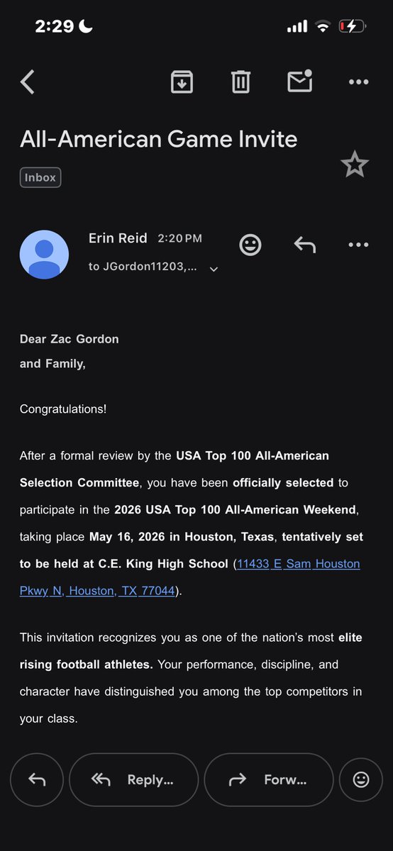 Zac Gordon tweet media