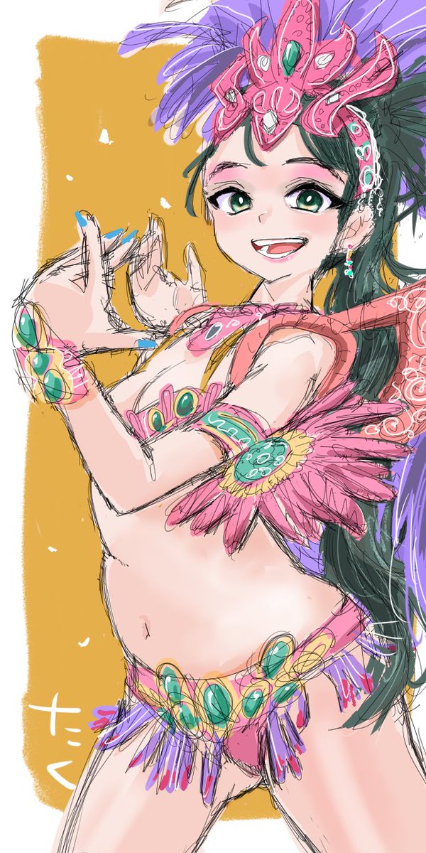 サンバガール20💃🏻 
#過去作を擦りまくれ 