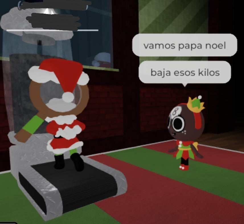 Clownieyeyy's tweet image. Kind and noble elve gives Santa motivating words in Spanish

#dandysworld