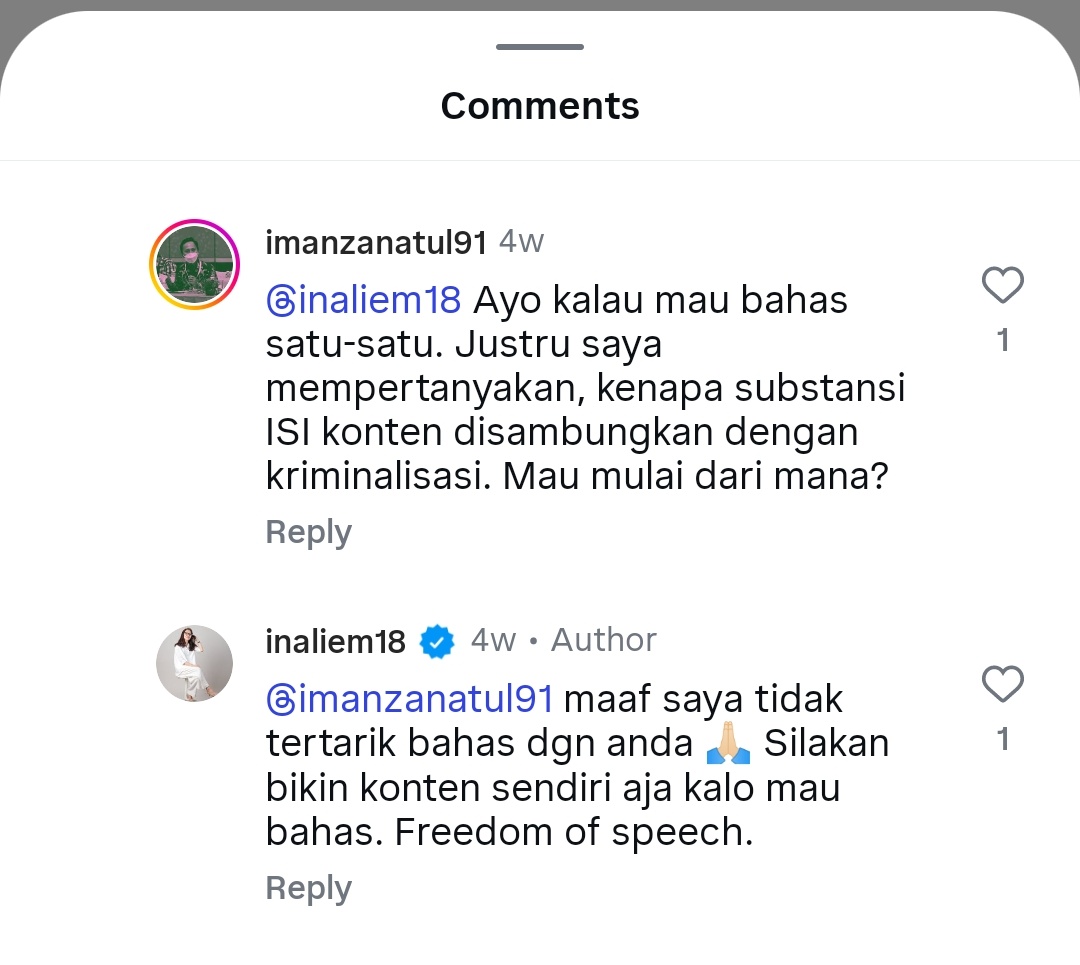 Iman Zanatul Haeri tweet media