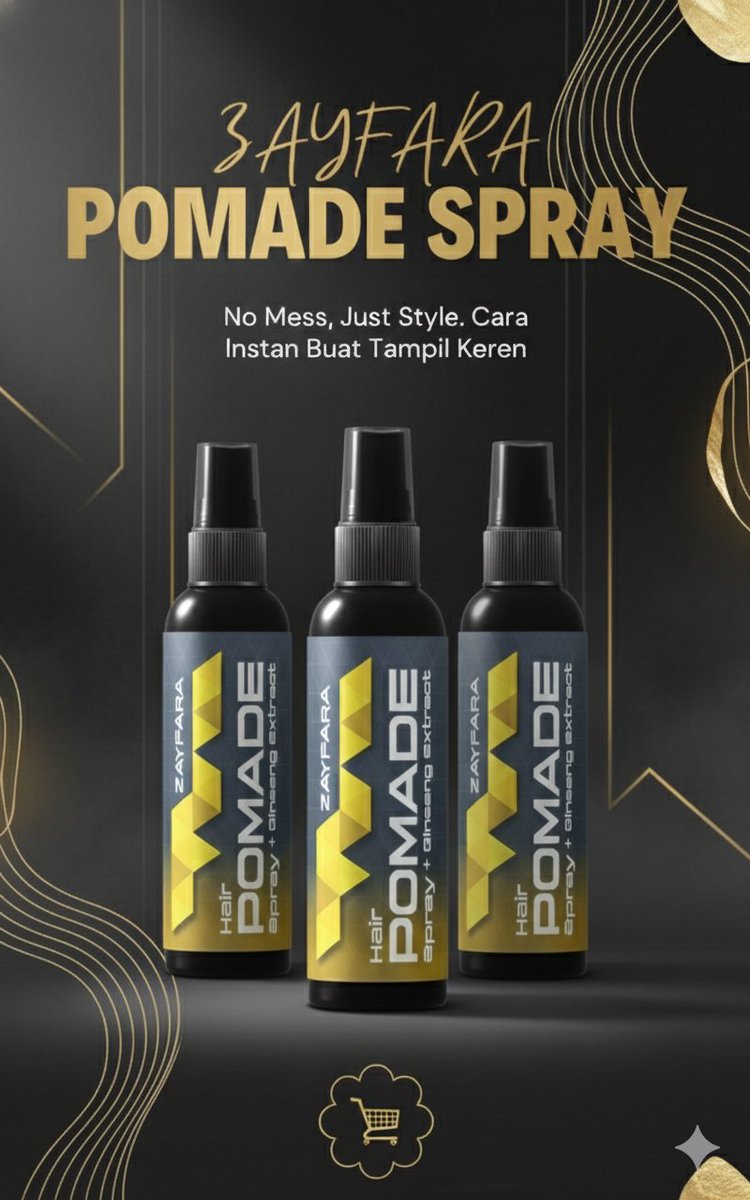 zayfarayuni's tweet photo. Bad hair day? Skip! ⚡
Zayfara Pomade Spray bikin rambut rapi dalam hitungan detik.
✔ Praktis
✔ Anti lepek
✔ Siap aktivitas seharian

🛒 Shopee:
https://t.co/Pp0Ax7Yvfw

#ZayfaraPomade #BadHairDayNoMore #AntiRibet https://t.co/LaXIYskbVn