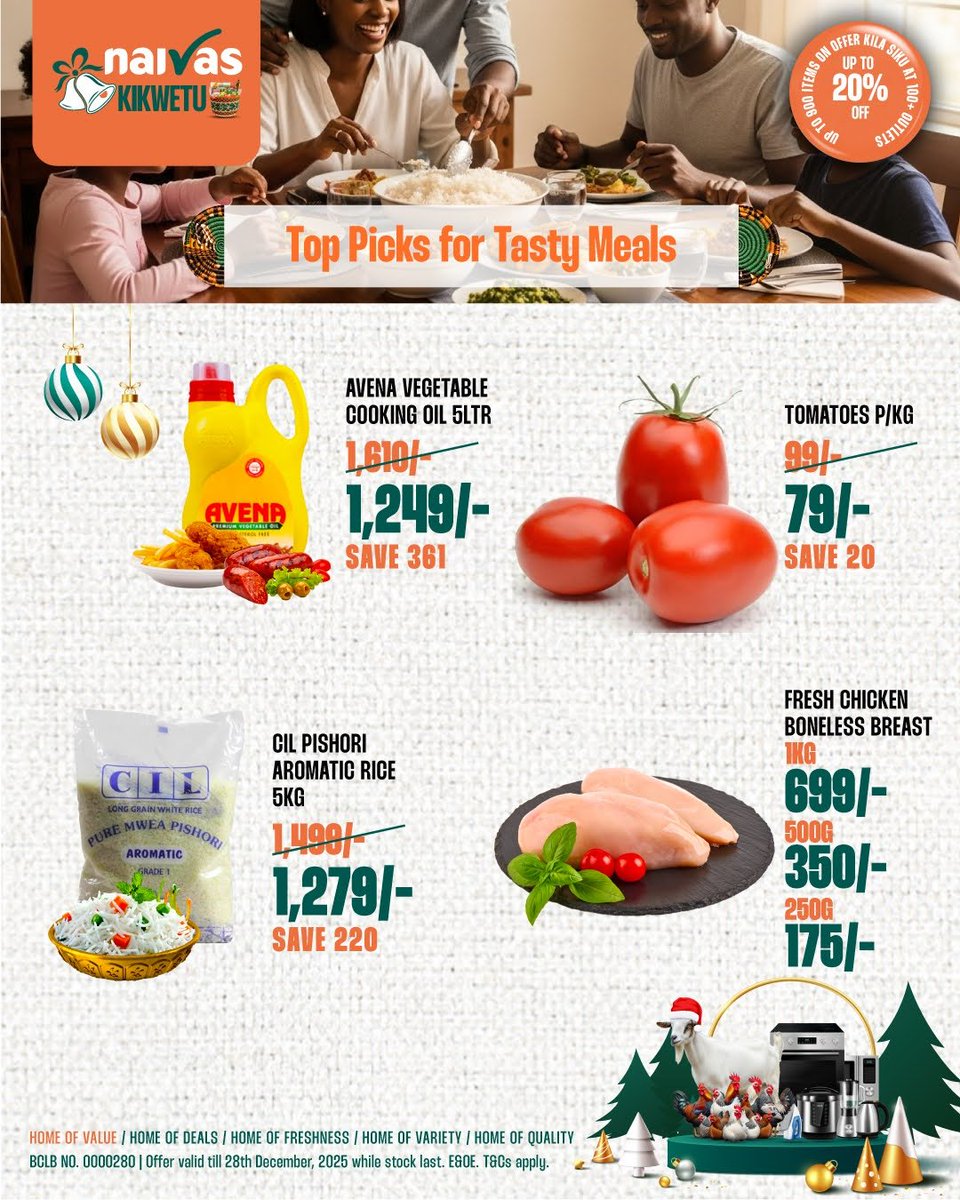 MkenyaMzi's tweet image. Sherehe bado inaendelea na bado discounts huku Naivas ni kibao. Ingia Naivas leo and get to enjoy crazy discounts 
#NaivasAt35
#NaivasKrisiKikwetu
#35YearsOfDeals