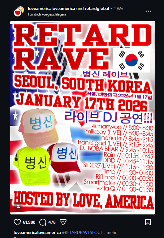 DaNotoriousMAX's tweet image. went to retard rave and everyone knew you