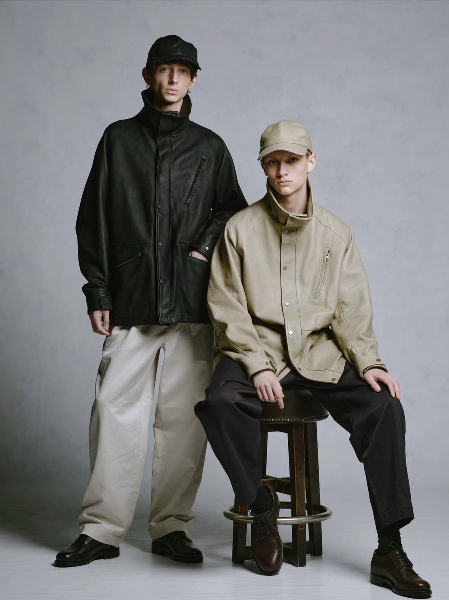 あかん、AUBERGE 26SSのレザージャケットがカッコよ過ぎる… AUBERGE