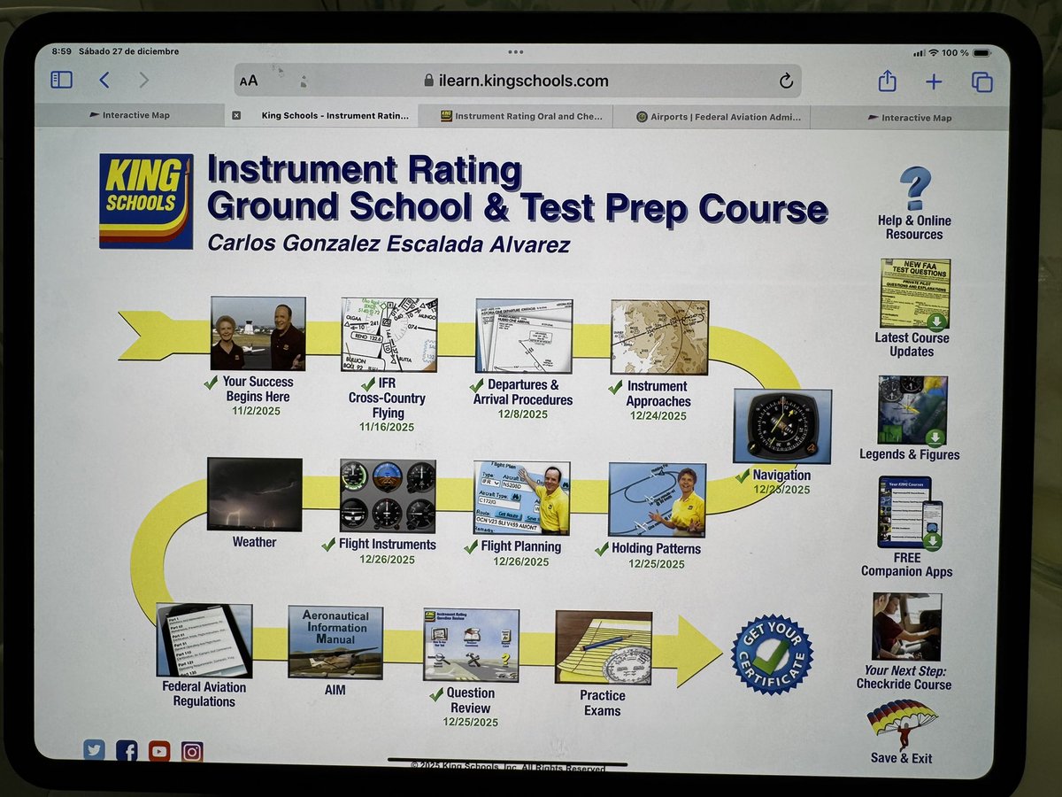 I am studying my ground #IFR school with <a href="/FunFlying/">King Schools</a> and I am absolutely delighted. 
Lots of work but really fun and easy to understand (unlike your average European school).
