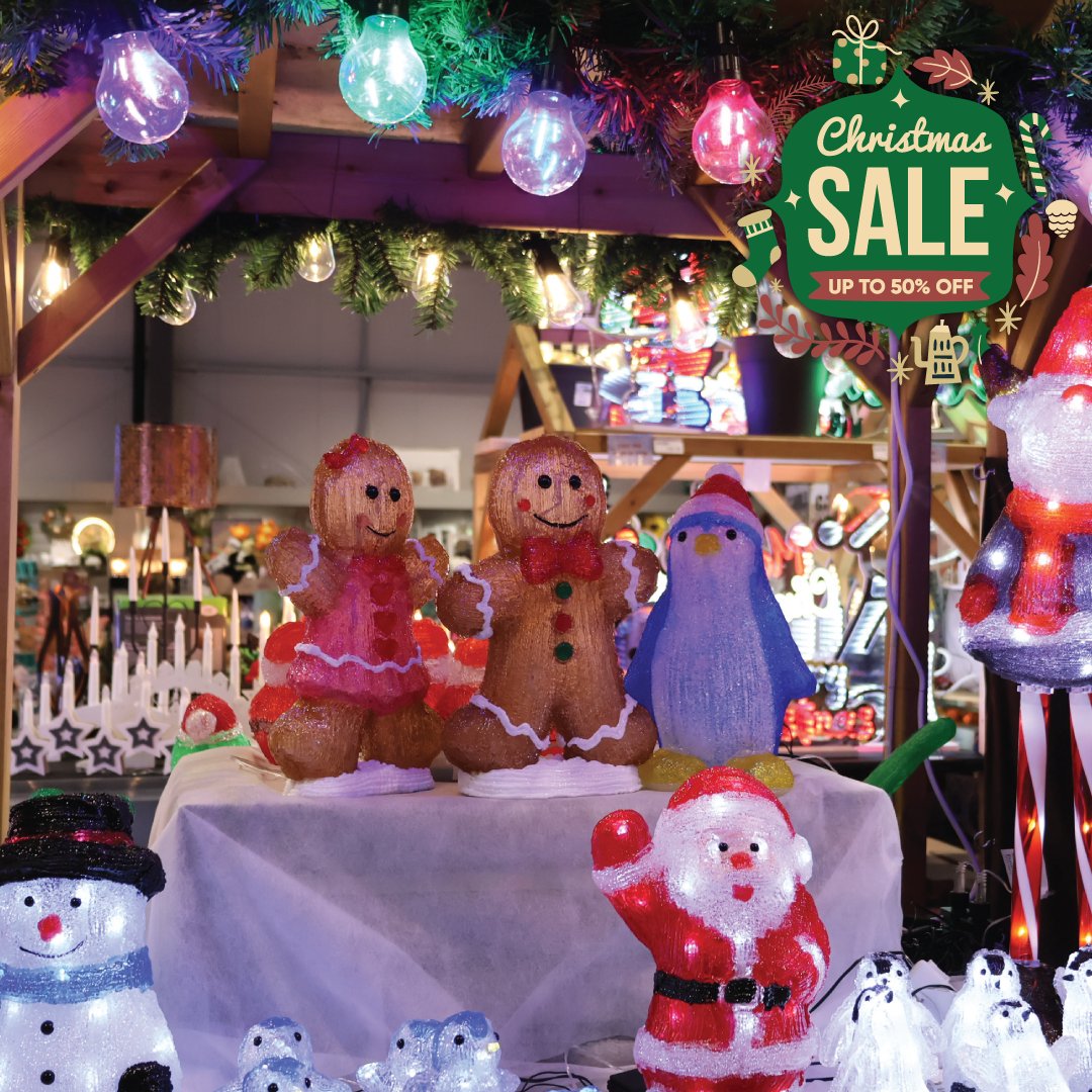 whitakersinfo's tweet photo. 🎄 Christmas Sale Alert!
Up to 50% off decorations, gifts, cards & more! 🛍️
📍 In-store only: Whitakers Garden Centre, Manchester Road, Prescot. Don’t miss out!
#ChristmasSale #PrescotShopping #WhitakersGardenCentre https://t.co/OU2gEOlqTr