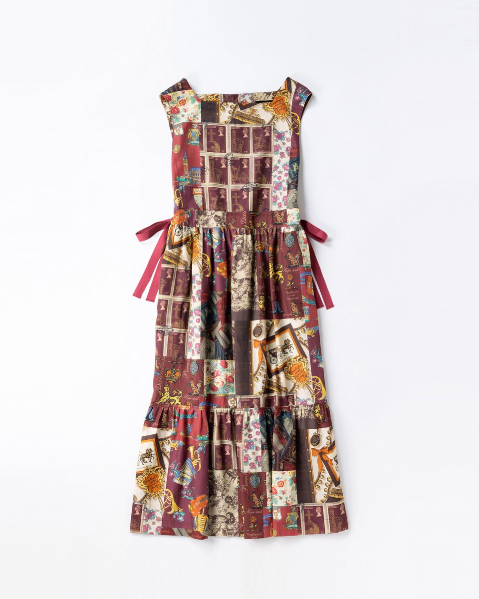 ジェーンマープル ReLondonスクエアドレス アイボリー Jane Marple