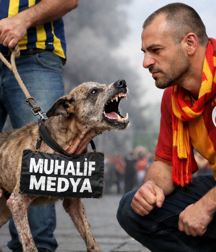 Tasması zengin Fenerbahçelilerin elinde olan sermayenin köpekleri Galatasaray'a zarar veremez. Yel kayadan ancak toz alır çünkü TÜRKİYE'DİR GALATASARAY 🇹🇷