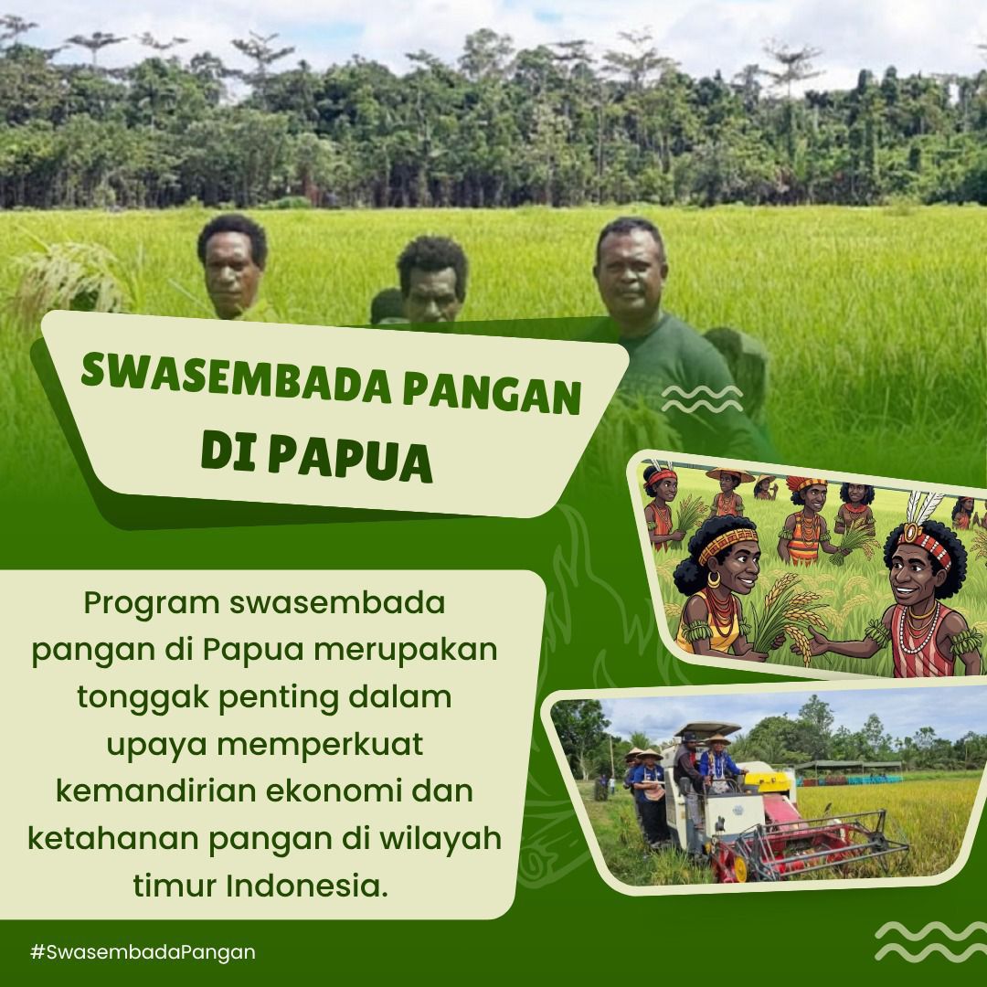 Mewujudkan swasembada pangan sebagai perlindungan masa depan harus melibatkan peran aktif masyarakat adat demi kesejahteraan bersama. #PapuaDamai #BangunPapua #RidwanKamil #AuraKasih #PuanMaharani