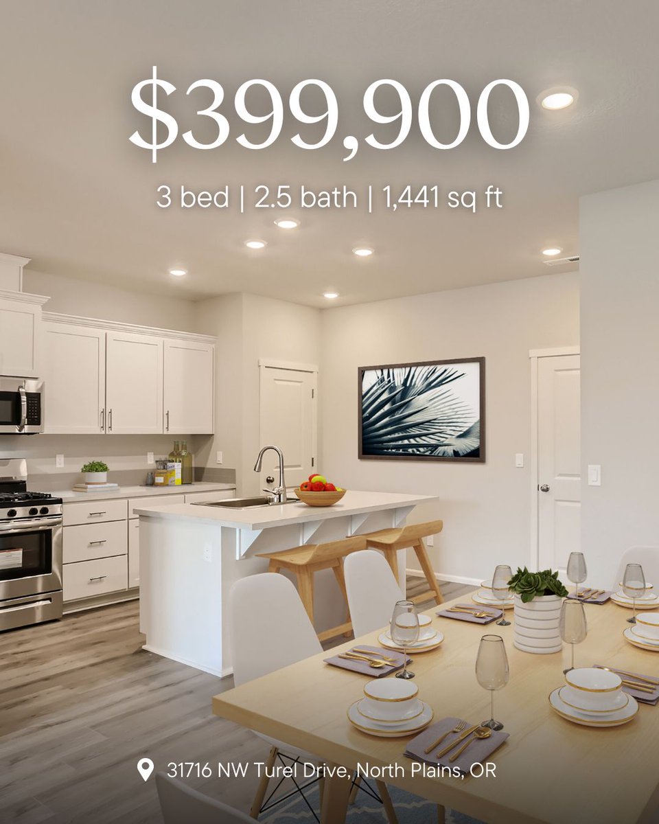 LennarPortland's tweet photo. Discover your dream home in North Plains!
Move-in ready homes with layouts that fit your lifestyle, plenty of space to spread out, and a community full of parks, trails, and open spaces to enjoy every day. Homes start from $399K!

📞 855-768-1675
🔗 https://t.co/gEP5FrBBVL https://t.co/jGy8IbwBIv