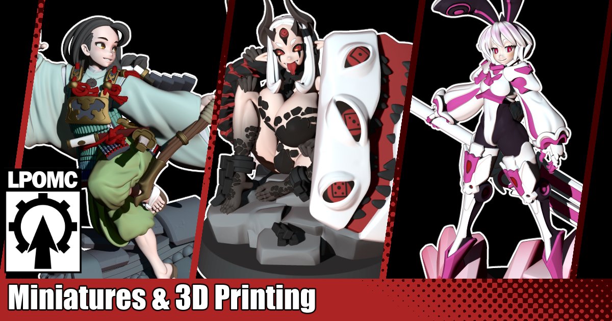LPOMC 2026 January Miniature Files Preview 
Tribes : myminifactory.com/tribes/chihtey…
Patreon : patreon.com/posts/2026-jan…