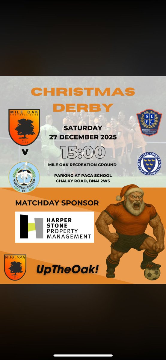 Mile Oak FC tweet media