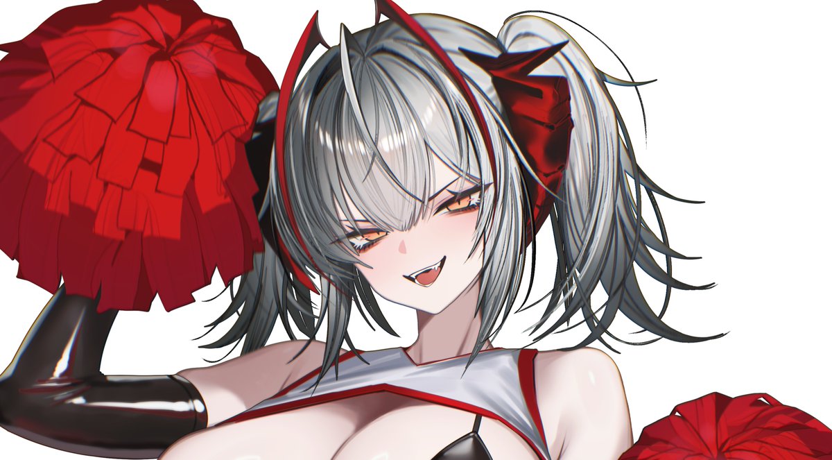 ツインテだぶちゃんにがんばれがんばれ❤してもらおう。しろ。 