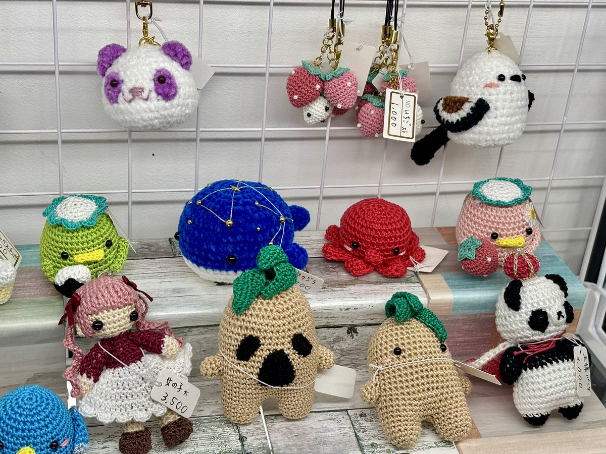 🐼レンタルボックス新入荷のお知らせ🐼 虹色工房＠amiguru_mie 人気の