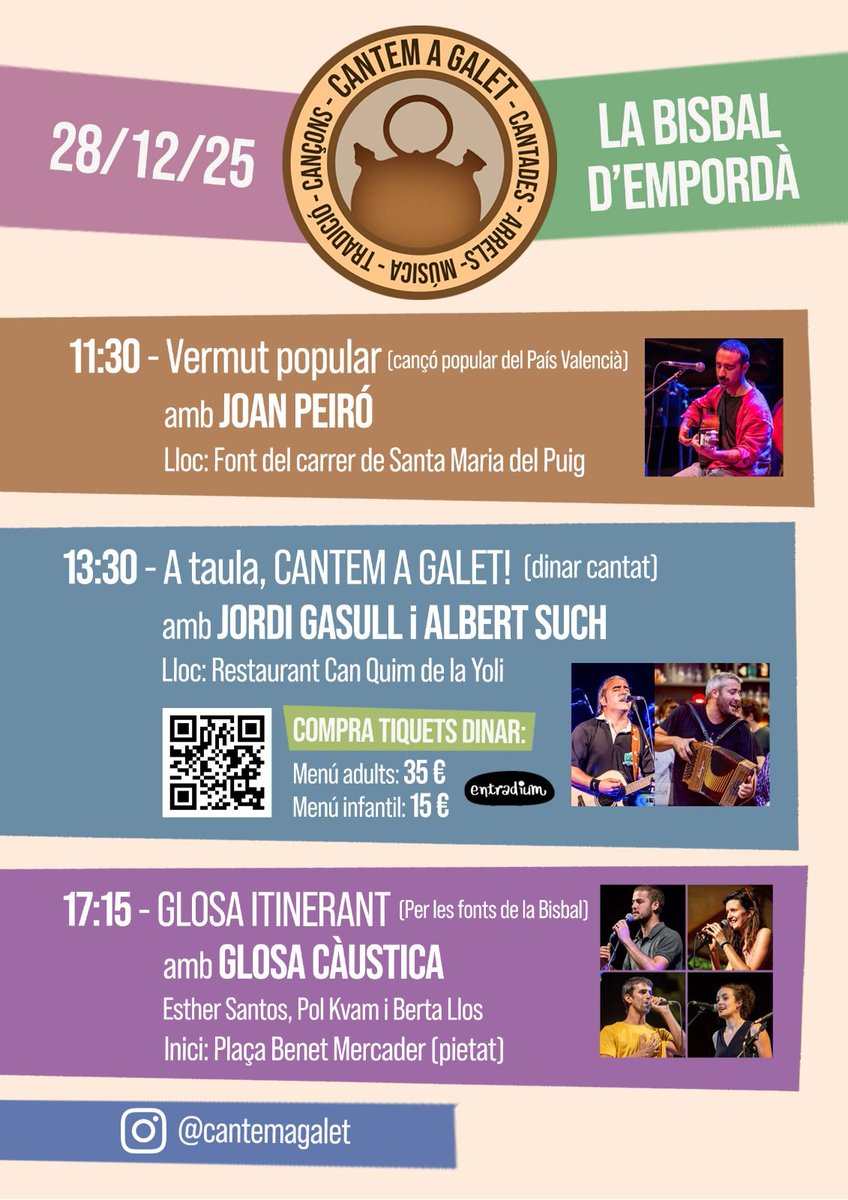 Coses xules que neixen a la Bisbal 
Demà!!!