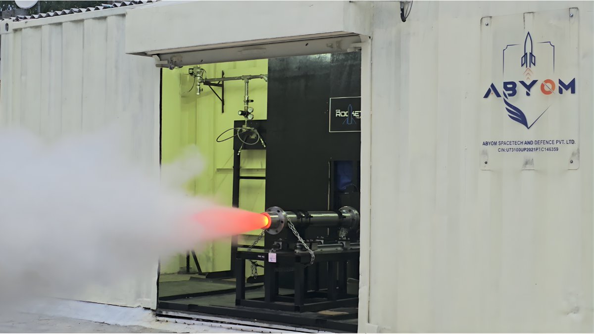 Abyom SpaceTech & Defence tweet media