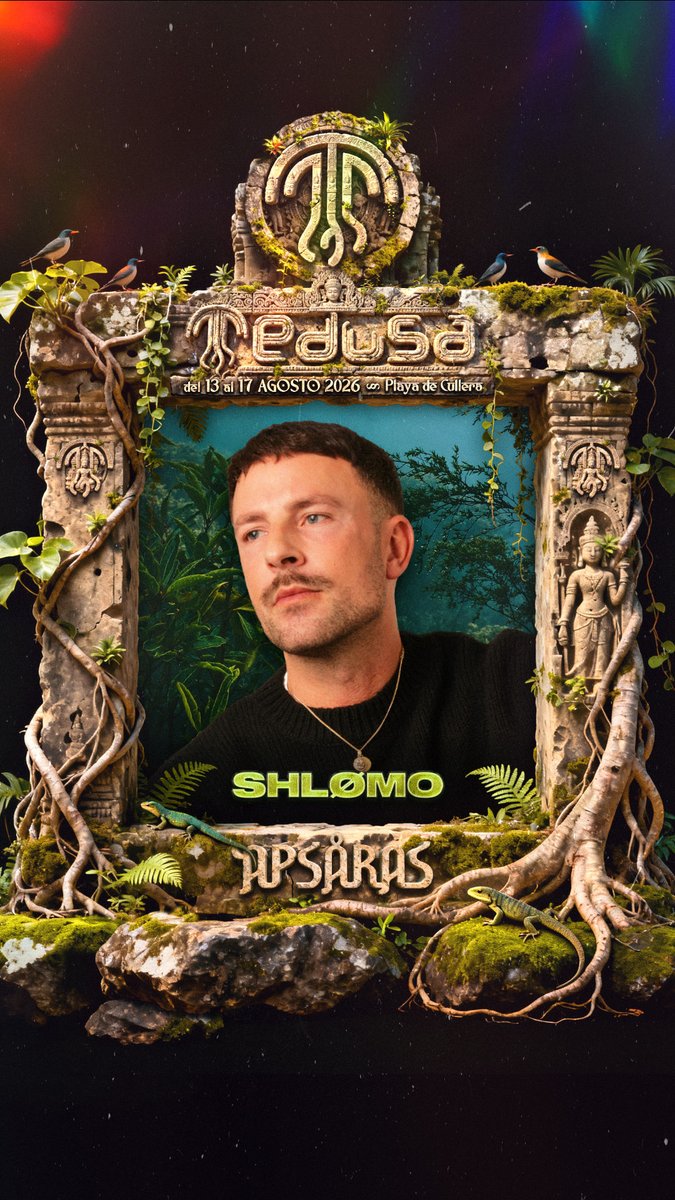 MedusaFestival's tweet image. 🖤🔊 Un viaje sin retorno: Shlømo llega a MEDUSA 🔥 ¡𝐒𝐎𝐑𝐓𝐄𝐀𝐌𝐎𝐒 𝟐 𝐀𝐁𝐎𝐍𝐎𝐒 𝐆𝐄𝐍𝐄𝐑𝐀𝐋𝐄𝐒! 𝐏𝐚𝐫𝐚 𝐩𝐚𝐫𝐭𝐢𝐜𝐢𝐩𝐚𝐫 𝐞𝐧 𝐞𝐥 𝐬𝐨𝐫𝐭𝐞𝐨:         

Síguenos @medusa_festival y haz RT. Anunciaremos ganadores el próximo 9/01/26. Suerte!