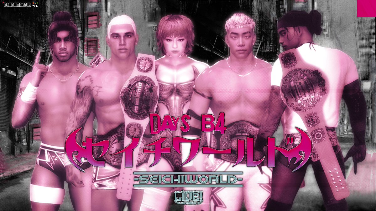 bandumresu's tweet image. ICHIPRO LIVE II

DAYS B4 SEICHIWORLD

🇯🇵 NAGOYA, JP

[#WWE2K25 #CAW #ICHIPRO #HLR]