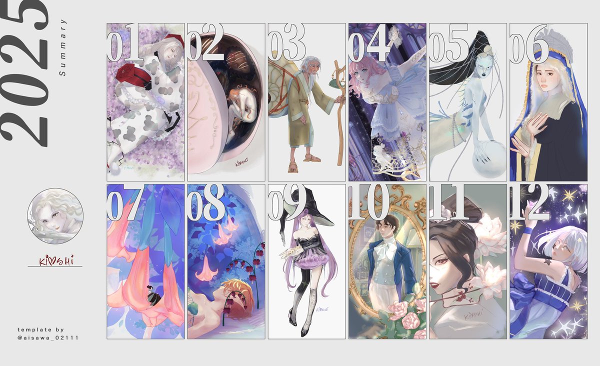 pretty nice year for my art!!❤️‍🩹
#ArtSummary2025 #artmoots #oc