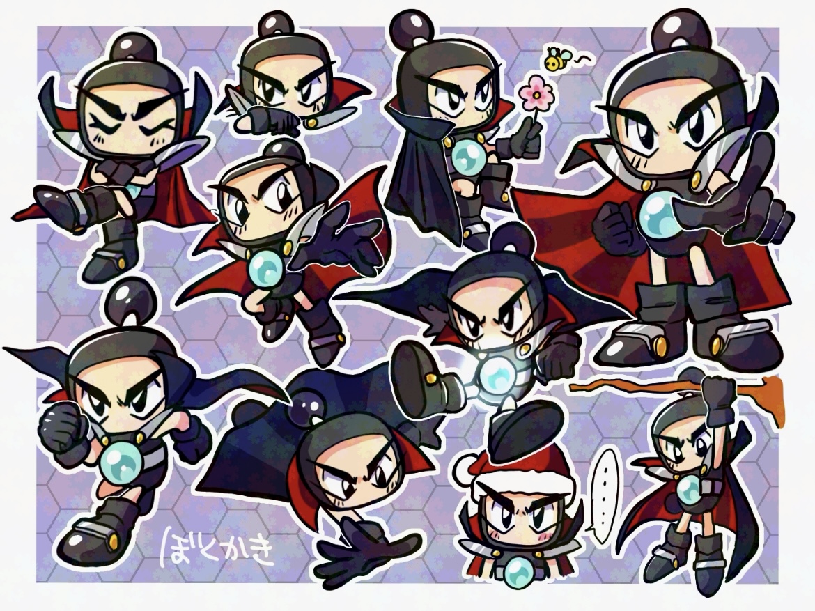 イラスト Bビーダマン爆外伝 くろボン様