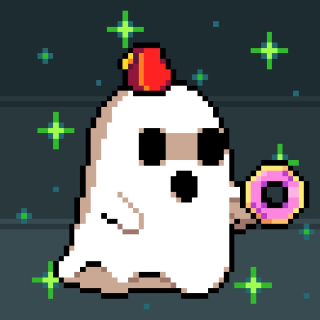 New ghost curtesy of a banger Christmas giveaway from the legend that is <a href="/lordeco/">Lord eco 👑</a>. <a href="/GhostLabNFT/">Ghost Lab 👻</a> is one of the most undervalued assets in web3 imo, eco never stops giving but it’s also a community that supports and hangs together.