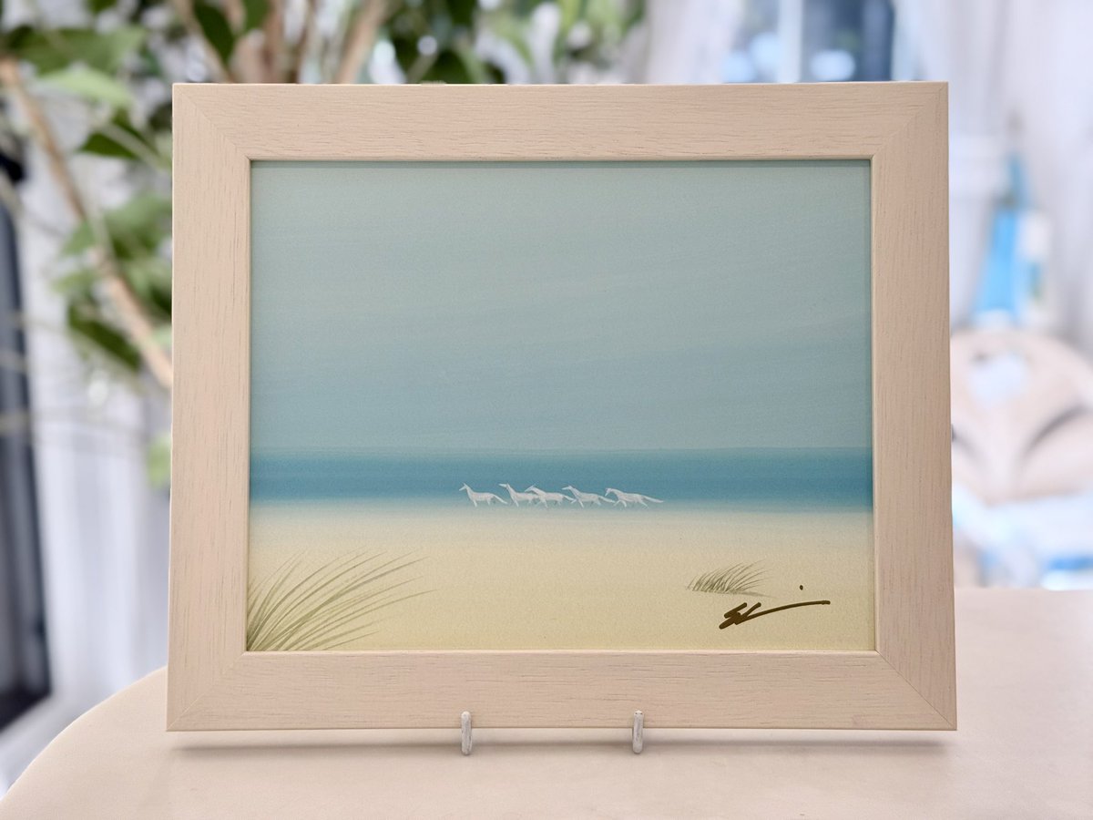 昨年に続き、新しい年を迎えるのにふさわしい午年の額絵をご準備致し