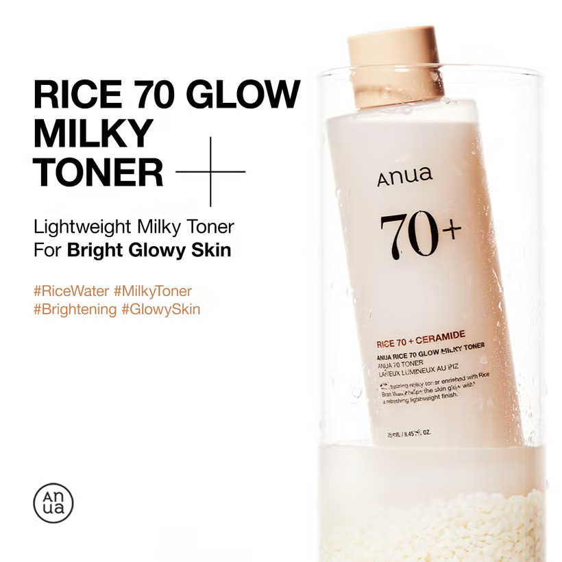 abspixelbd's tweet image. Anua Rice 70 Glow Milky Toner 250ml

Product Link: qily.ink/ZSFs9

Achieve that coveted glass-like, dewy complexion with the Anua Rice 70 Glow Milky Toner (250ml) a beloved staple designed to refine, brighten and hydrate your skin effortlessly.
