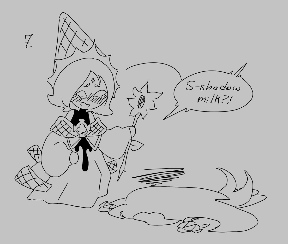 Eyelessfire217's tweet photo. I am working hard on commissions right now so enjoy an old SMPV comic I made a long time ago!

#cookierunkingdom #CRK #shadowmilkcoookie #shadowvanilla #purevanillacookie #pureshadow #puremilk #shadowmilk https://t.co/lUbc653orM