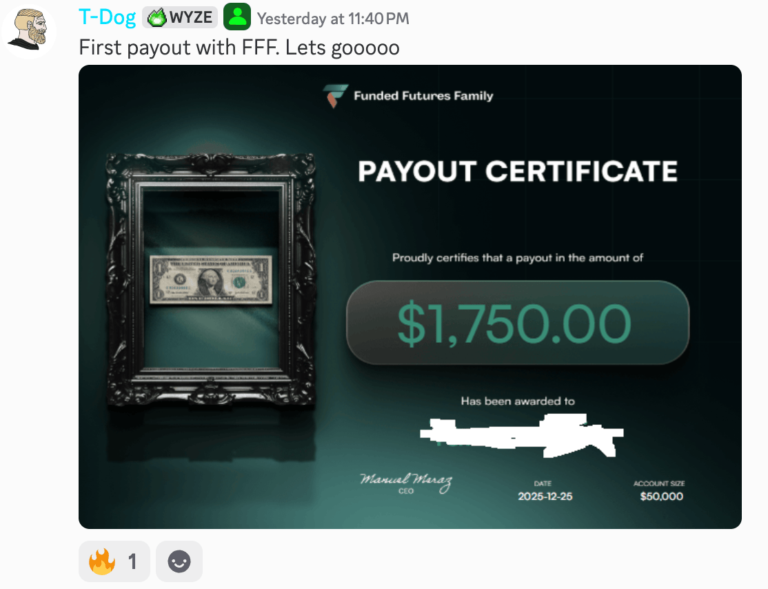 Funded Futures Family tweet media