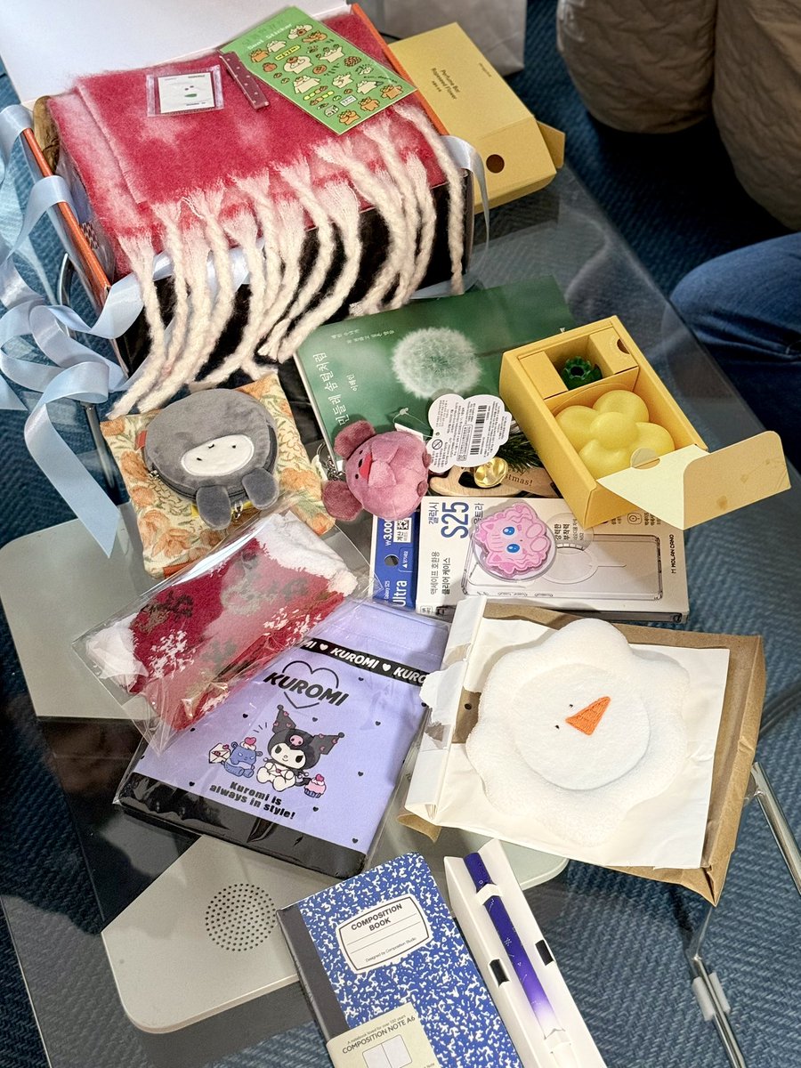 즐거운 선물 교환-🥰🎵