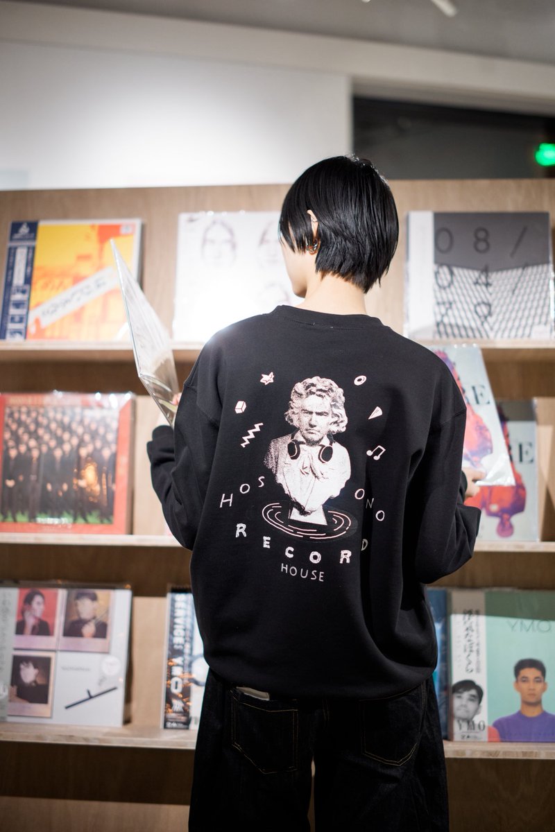 【黒・XLサイズ】細野晴臣 F/CEコラボ限定Tシャツ (PIANO ver) 再入荷】 細野晴臣POP UP HOSONO RECORD HOUSE sweat 一部品切れとなっ