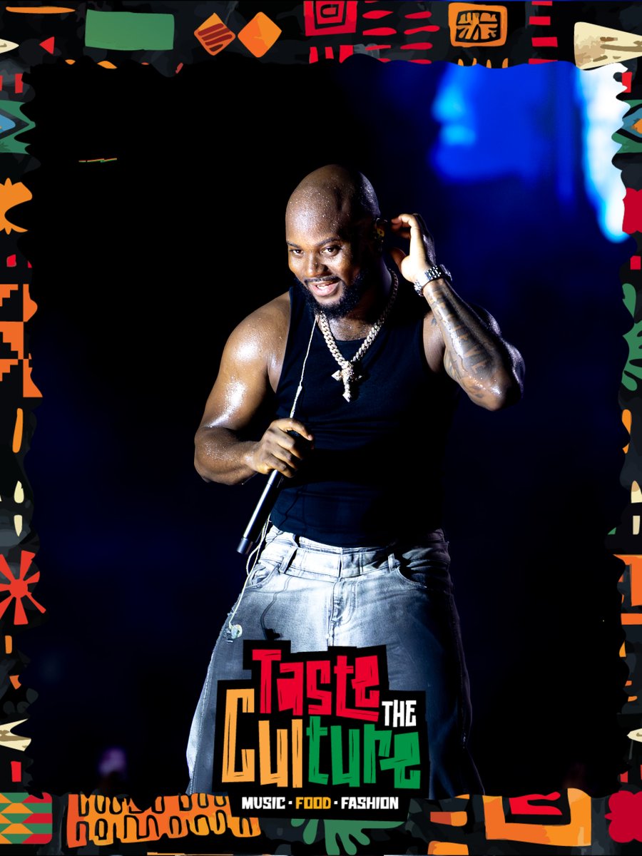 tastedaculture's tweet photo. TERMINATOR MODE: ACTIVATED.

When that beat dropped, Black Star Square went crazy!

King Promise had the entire festival moving in sync. The energy, the vocals, the stage command, 10/10. 

A legendary set from a legendary artist.

#KingPromise #Terminator #TasteTheCulture https://t.co/MWeN8JJJZc