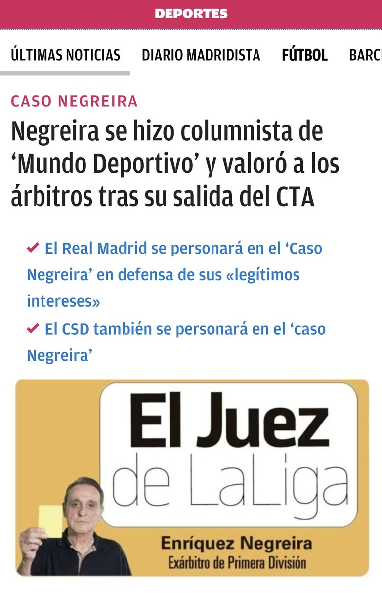 YasujiroOficial's tweet photo. Cuando el Barcelona dejó de pagar a Negreira, empezó a pagar a Mundo Deportivo y colocaron a Negreira de columnista. Así se entienden mejor algunas portadas. Forman parte del negreirato. https://t.co/mhud5HyxRh