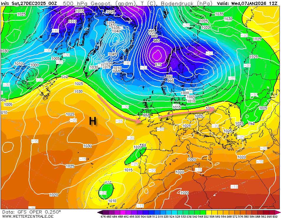 Alpenweerman's tweet image. De GFS OPER / ensembles laten vanmorgen heel mooi de onzekerheid zien en waar het gevaar hem in schuilt. Aanvankelijk zo rond de jaarwisseling ziet het er met de koude meridionale stroming nog wel aardig uit. Daarna zakt het hoog (blokkade) in en evolueren we naar een veel…