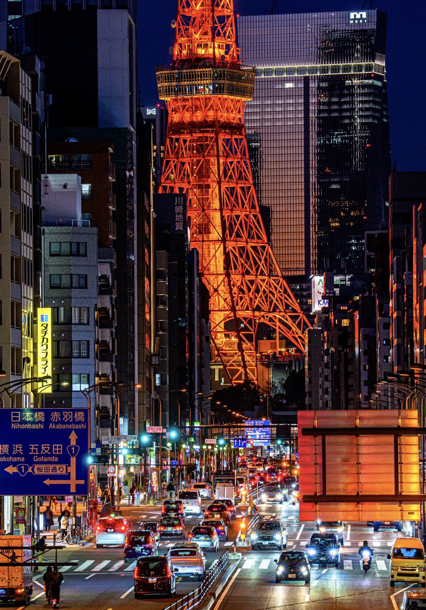 たった今撮れた、東京タワーがある日常。