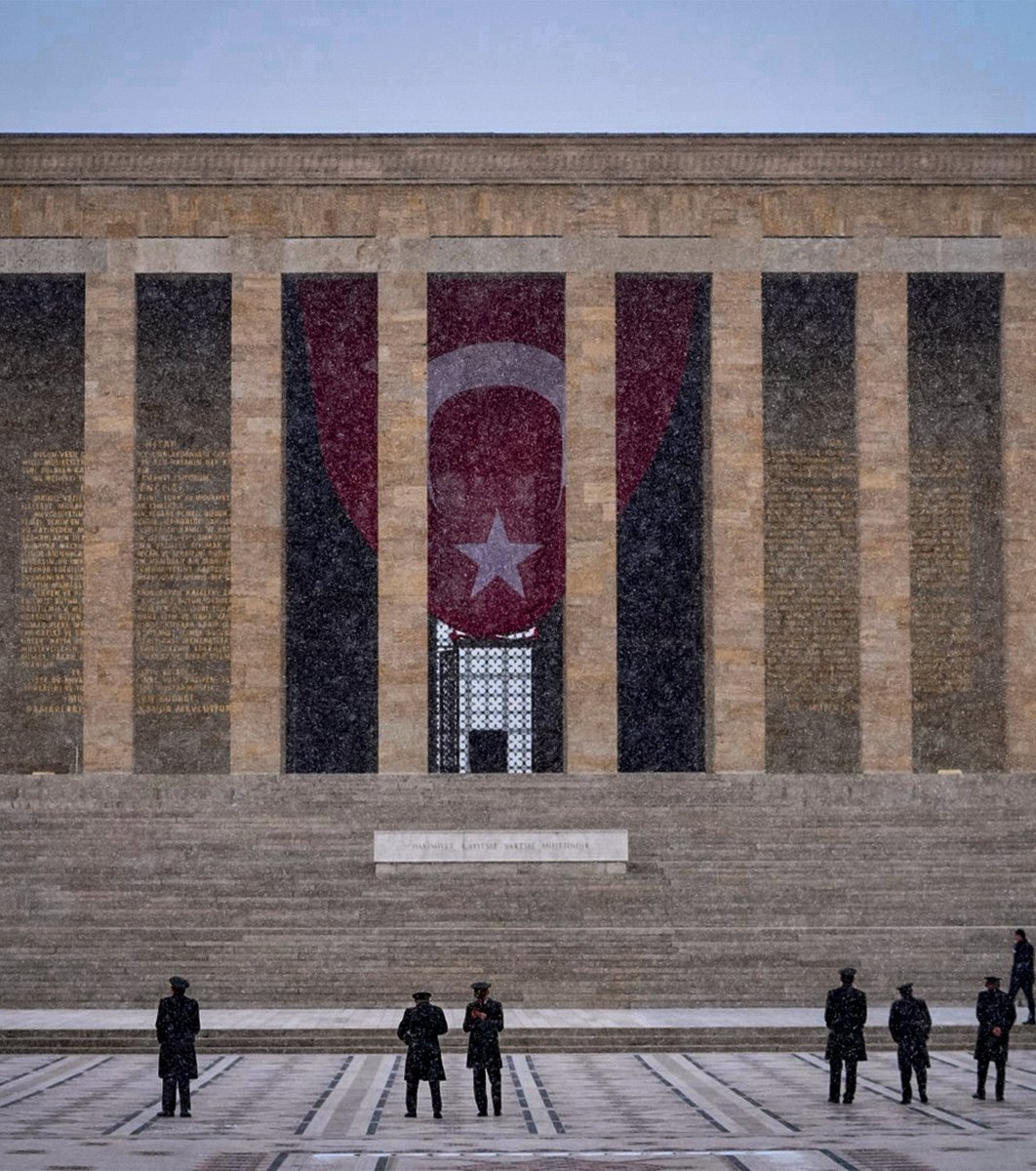 Anıtkabir’de bugün.
