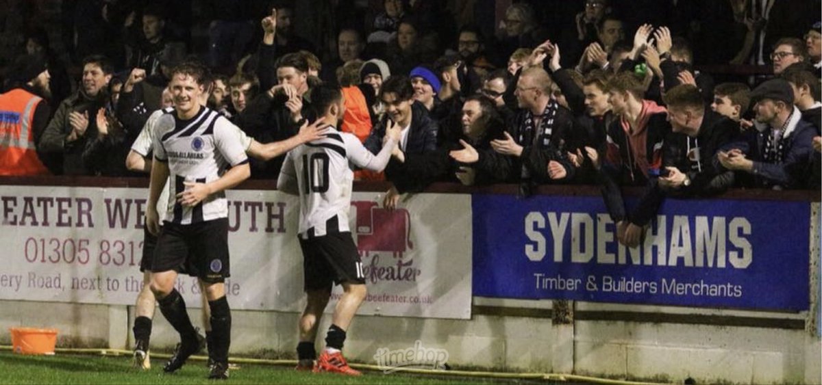Good luck to the <a href="/DorchTownFC/">Dorchester Town FC</a>  boys in derby <a href="/theterras/">Weymouth FC</a> today! Enjoy playing in one of the best non-league derbies going! Some great memories of this fixture over the years and there is no better feeling than hitting the net in one of these games!