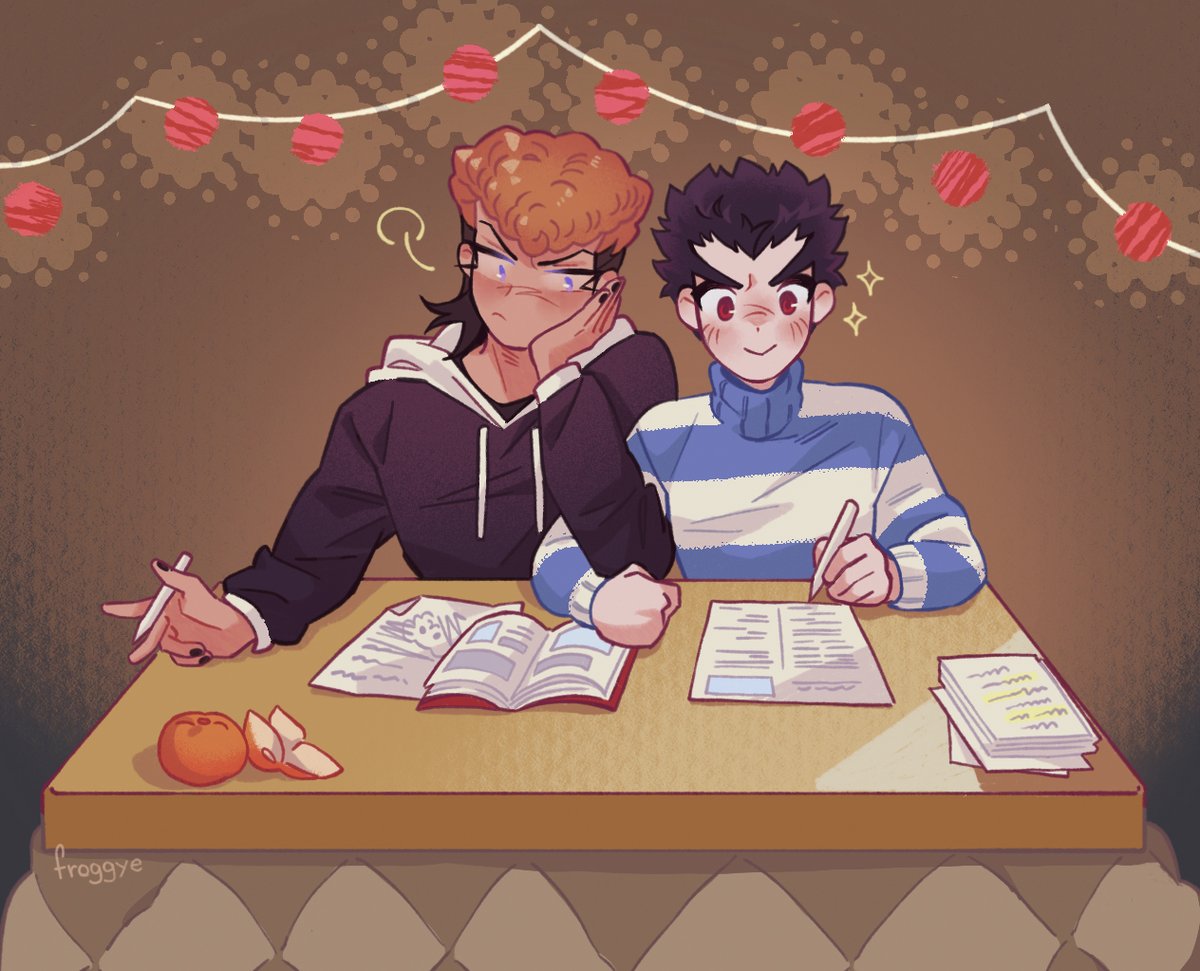 reinafroggye's tweet image. Looks like someone got himself into holiday special study session

My Secret Santa gift to @ c0smickidd0 !!!

#ishimondo #族風紀 #ishimondosecretsantaojeezz