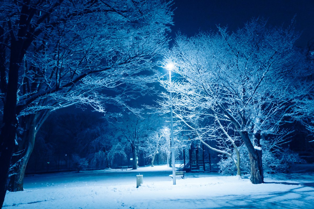 ann_photo05's tweet photo. 雪の夜。 https://t.co/6AYz7wiz3D