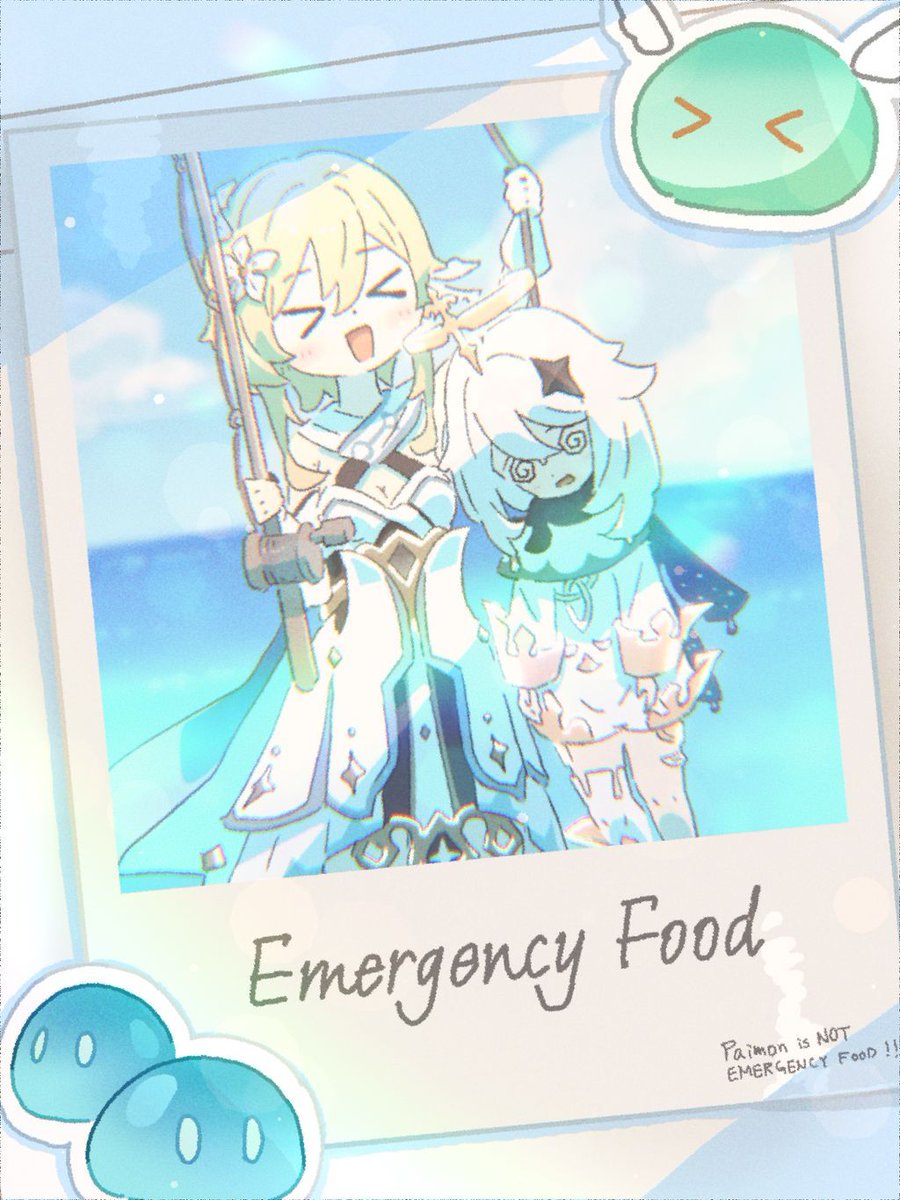 ✨テイワットの思い出アルバム✨

パイモン：「オイラは非常食じゃないぞ！」

Those Days...

#原神 #GenshinImpact