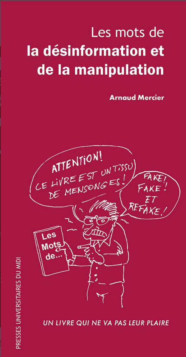 "Démêler le vrai du faux : le lexique essentiel d’Arnaud Mercier" veillemag.com/Demeler-le-vra…
Merci à Jacqueline Sala pour cette élogieuse critique du livre 😳
